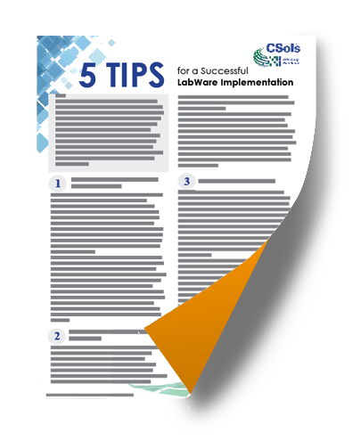 5 tips for a successful LabWare Implementation