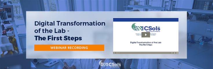 Digital Transformation of the Lab Webinar Recording