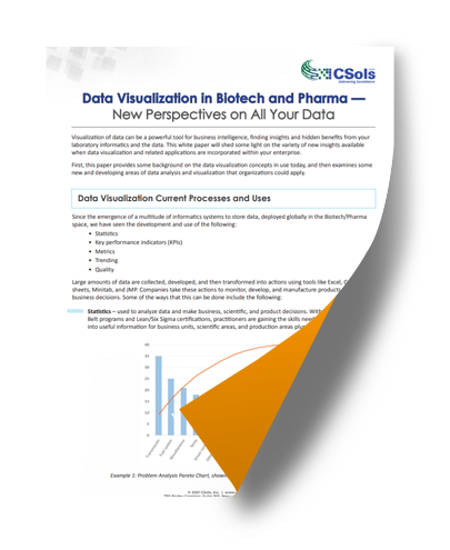 data visualization in biotech and pharma