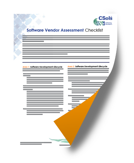 Software Vendor Assessment Checklist